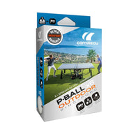 Gymstick Cornilleau P-BALL Outdoor Ultradurable Ball 6pcs pingispallot ulkokäyttöön