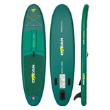 Gymstick Ozean Siren 305 SUP Board, dark green