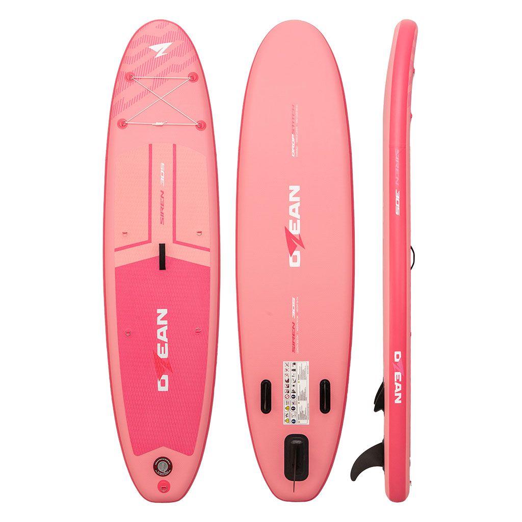 Gymstick Ozean Siren 305 SUP Board, pink