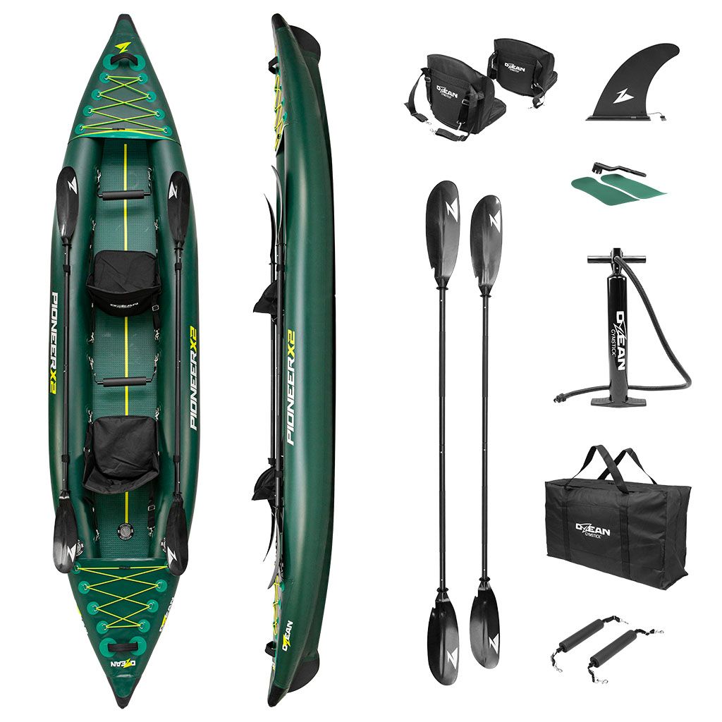 Gymstick Ozean PioneerX2 Kayak, dark green