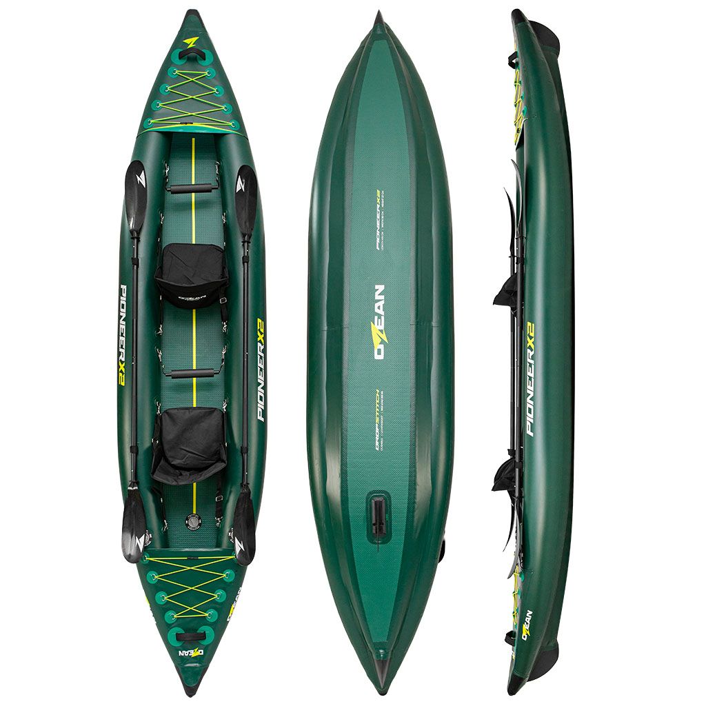 Gymstick Ozean PioneerX2 Kayak, dark green