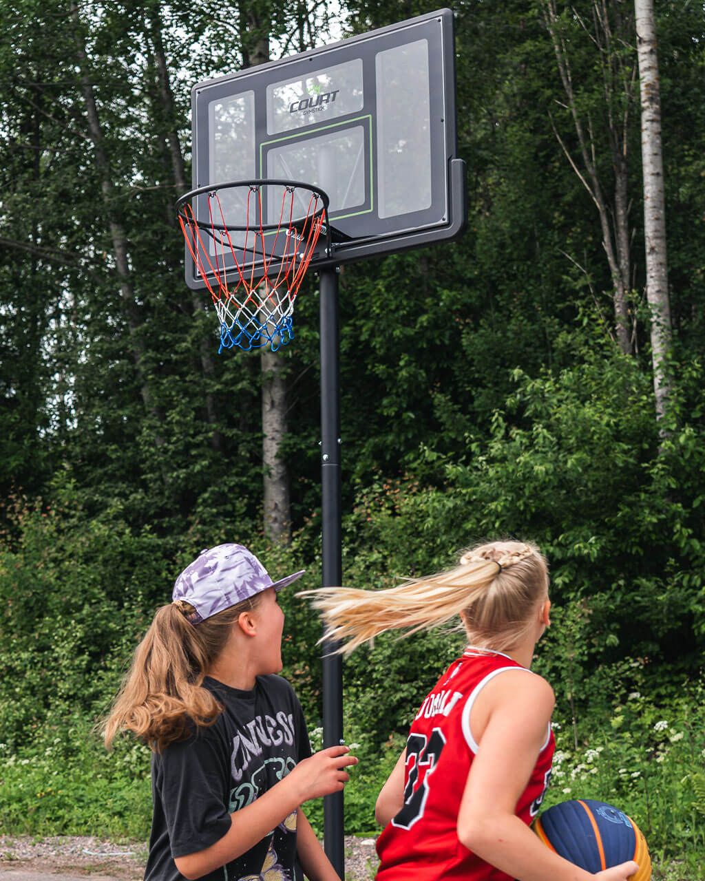 Gymstick Court Rookie Portable Basketball Hoop -basketkorg