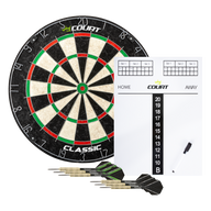 Gymstick Court Classic Dartboard Set Darts-setti