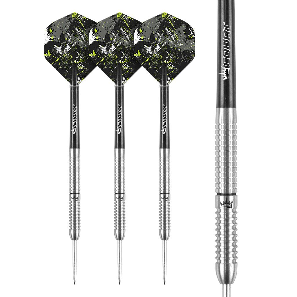 Gymstick Court Stealth Tungsten 90 Dart Set Darts-tikat