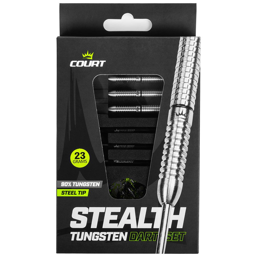 Gymstick Court Stealth Tungsten 90 Dart Set Darts-tikat