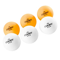 Gymstick Court Table Tennis Three-Star Ball Set 6pcs 3-tähden pingispallosetti