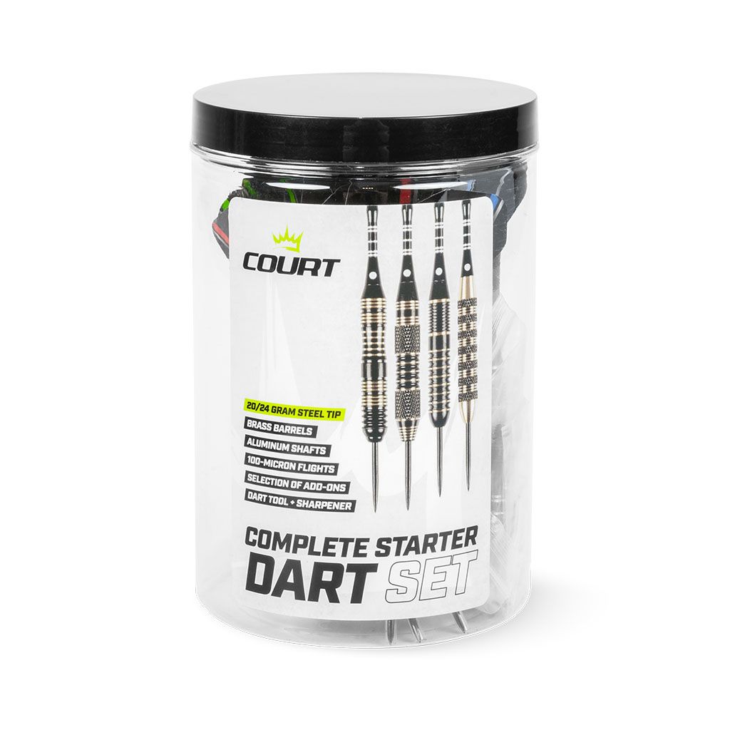 Gymstick Court Complete Starter Darts Set Darts-setti