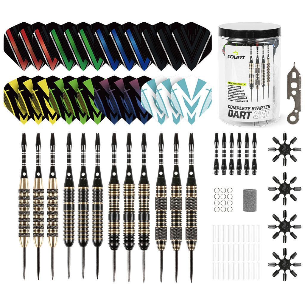 Gymstick Court Complete Starter Darts Set Darts-setti