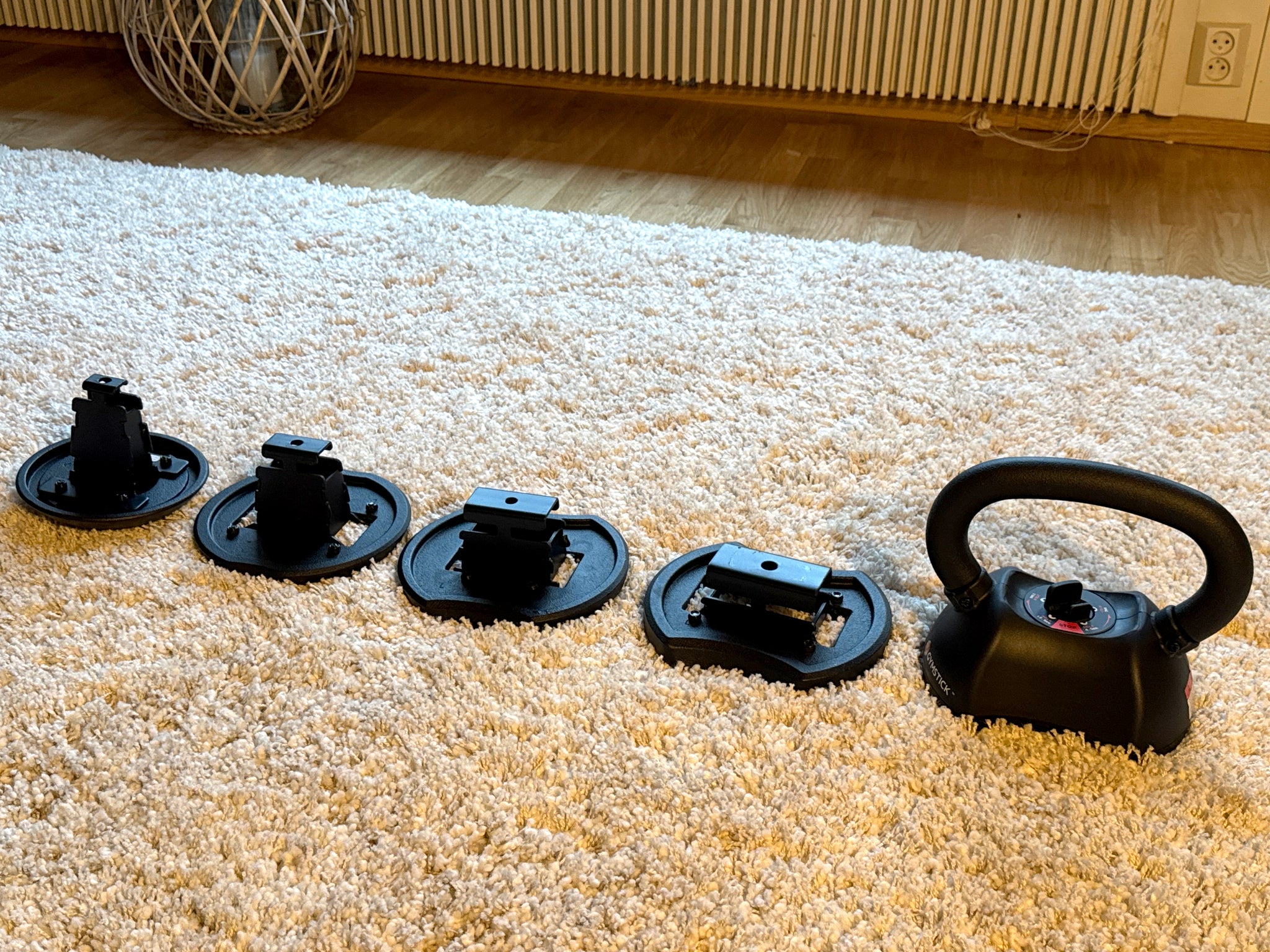 Gymstick Säädettävä Kahvakuula 4,5 - 13,5kg