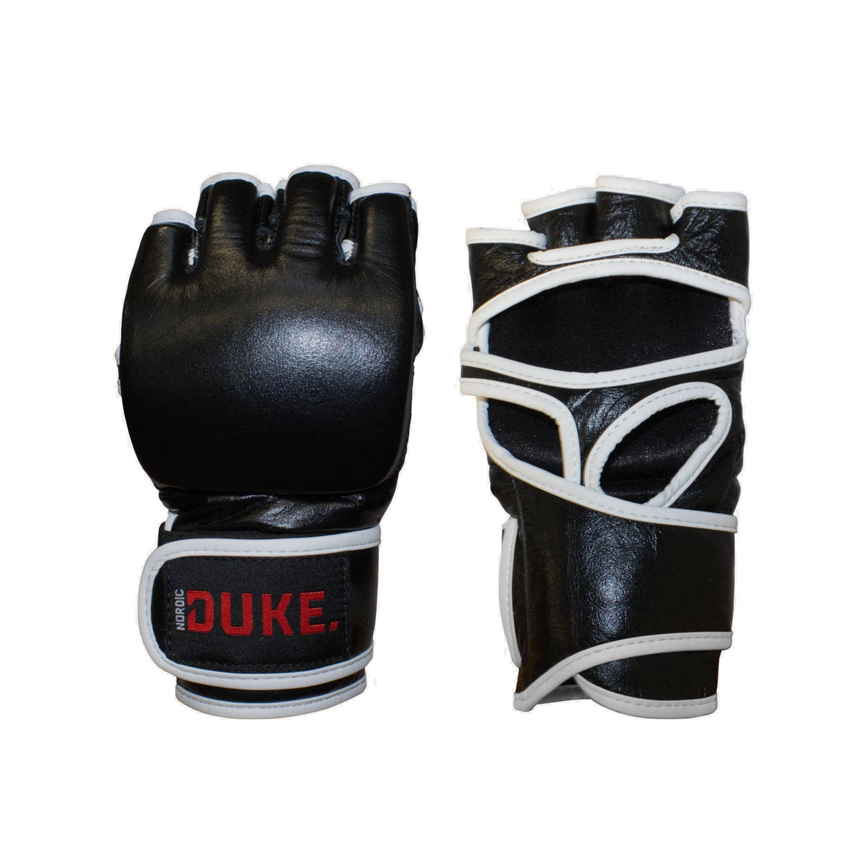 Nordic Duke MMA -hanskat lyhytsormiset, nahkaa (M, L tai XL)