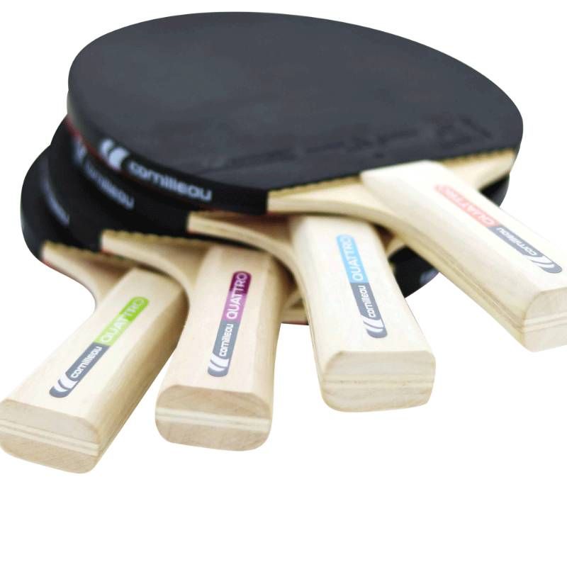 Gymstick Cornilleau Sport Pack Quattro Racket set 2 star (4 x rackets, 4 x balls) setti pingismailoja ja -palloja pöytätenniksen pelaamiseen