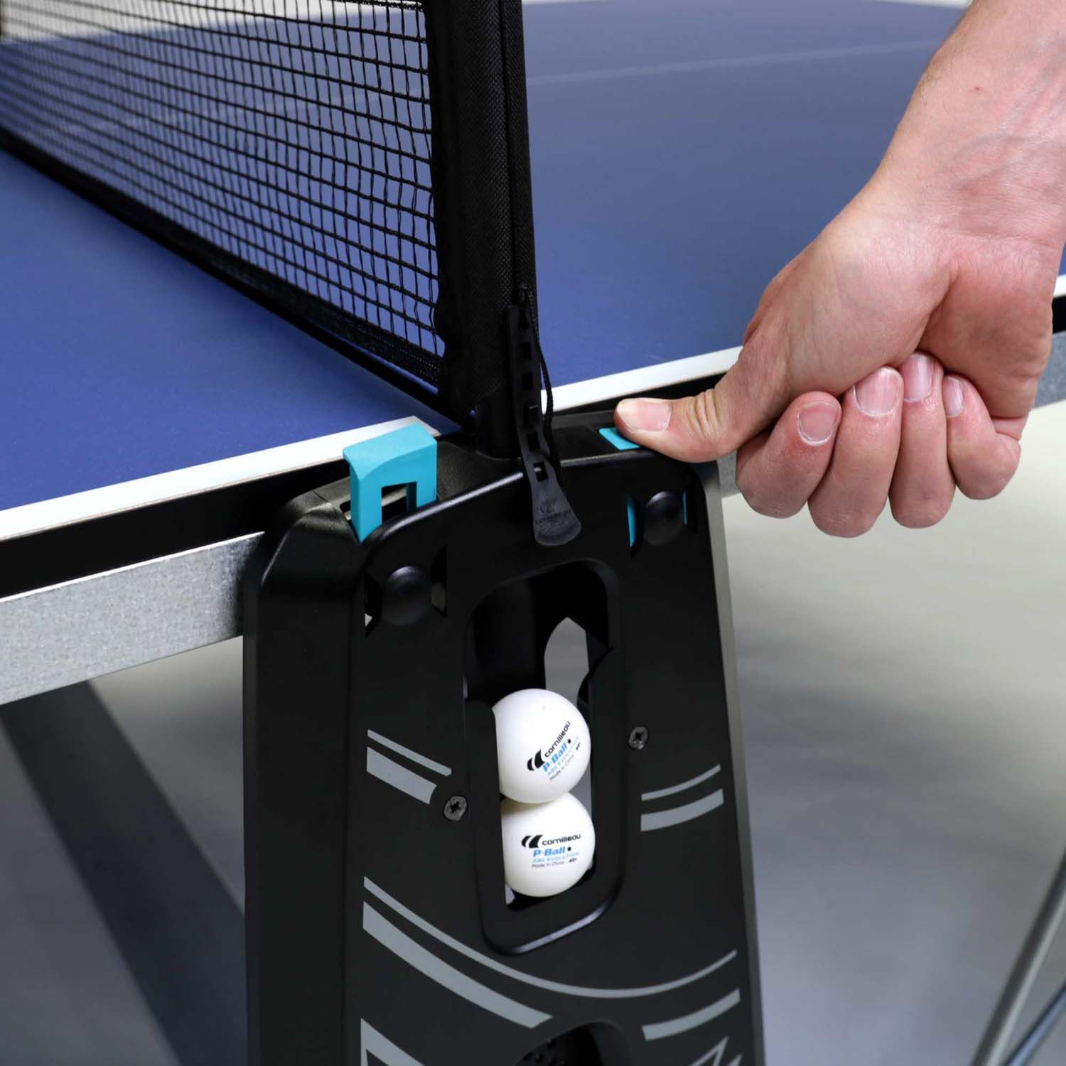 Gymstick Cornilleau 100 Sport indoor Tennis Table - Blue pingispöytä sisätiloihin