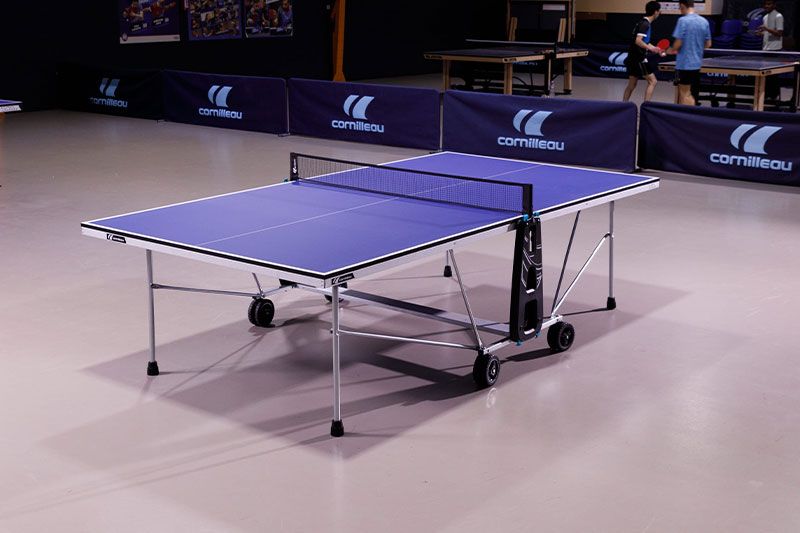 Gymstick Cornilleau 100 Sport indoor Tennis Table - Blue pingispöytä sisätiloihin