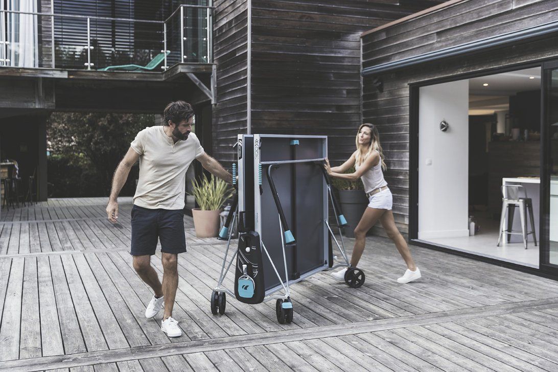 Gynstick Cornilleau 300X Sport Outdoor Tennis Table pingispöytä ulkokäyttöön