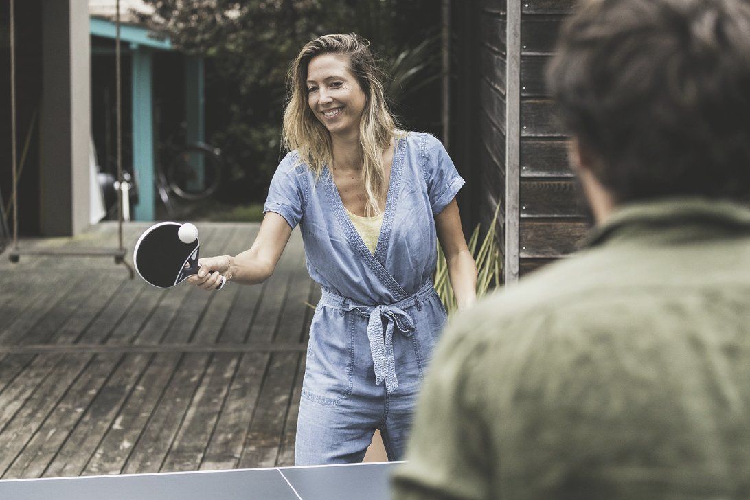 Gymstick Cornilleau 400X Sport Outdoor Tennis Table pingispöytä ulkokäyttöön