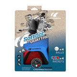 Gymstick Cornilleau Softbat Outdoor Racket set (4 x rackets, 4 x balls) ekologinen ulkomaila pingikseen