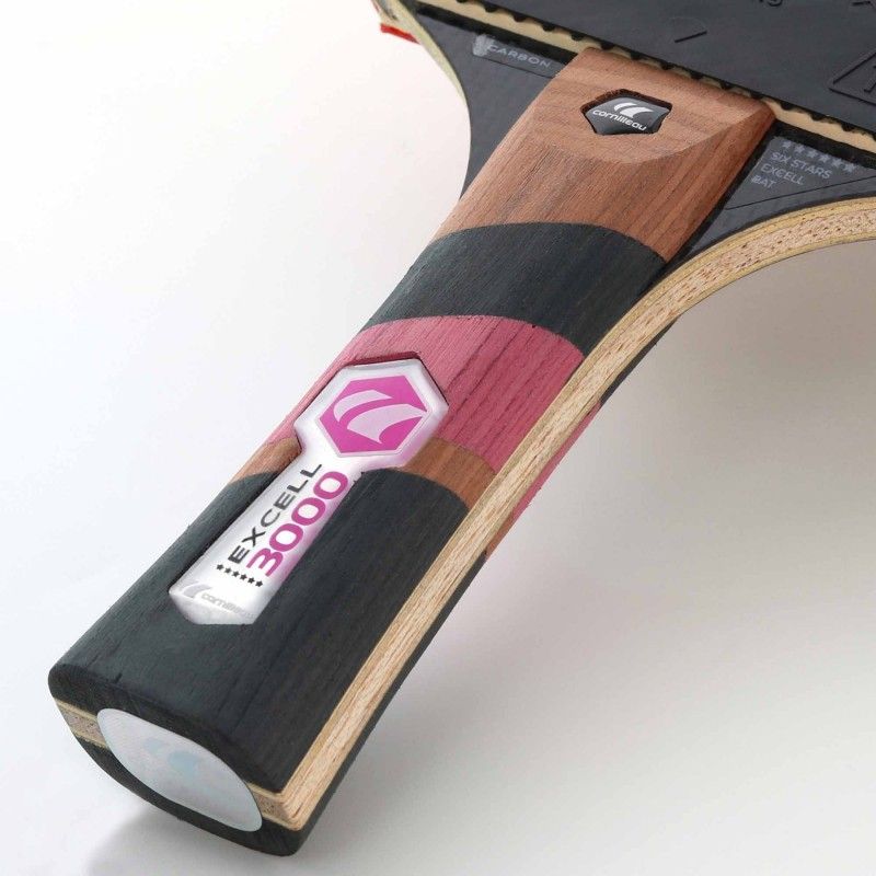 Gymstick Cornilleau Excell 3000 Carbon Indoor Racket (6 star) Kilpatason ITTF-hyväksytty pingismaila