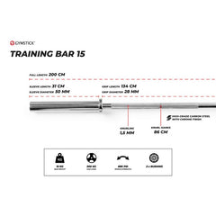 Gymstick 15kg Training Bar