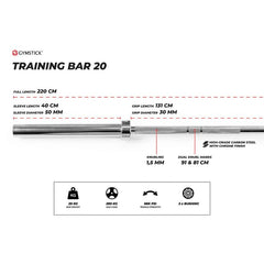 Gymstick 20kg Training Bar