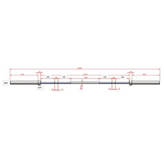 Gymstick 20kg Competition Bar