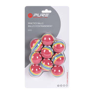 Gymstick Pure Practice Balls Foam 9pcs Harjoituspallot