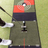 Gymstick Pure Aim Target hjälpmedel för att förbättra golfputtens linje