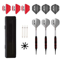 Gymstick XQ Max Dartset 3 pcs. 18 gramman kumipinnoitetut darts-tikat