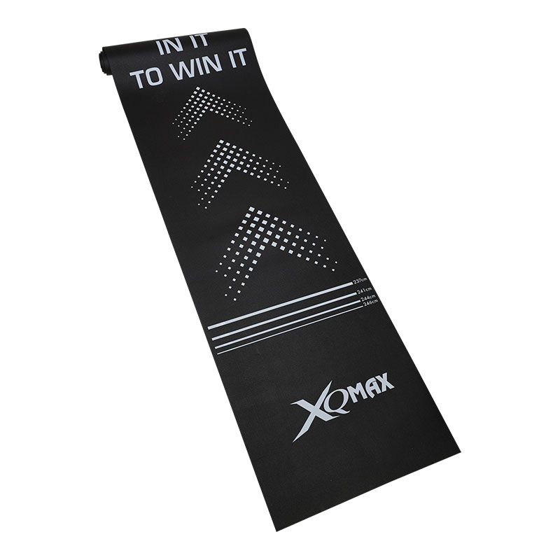 Gymstick XQ Max PVC Dartmat black Dartsmatto