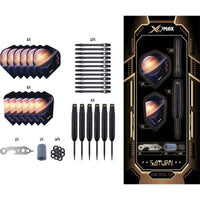 Gymstick XQ Max 6 pcs steel tip dart set 24g tikkasarja