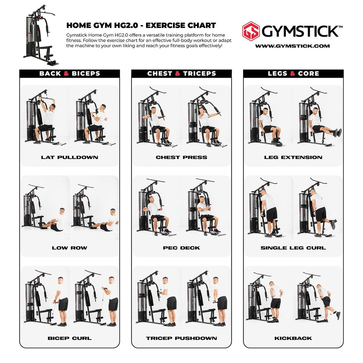 Gymstick Home Gym HG2.0 Home Gym