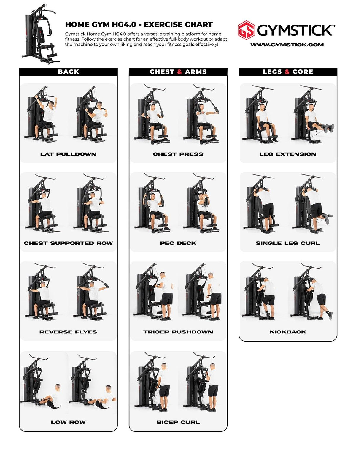 Gymstick Home Gym HG4.0 Home Gym