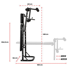 Gymstick Weight Bench with 40kg Set